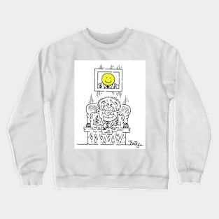 smiley face Crewneck Sweatshirt